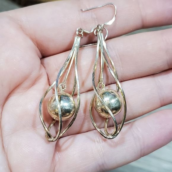 Sterling Silver stamped 925 earrings and pendant‎ - Picture 5 of 7